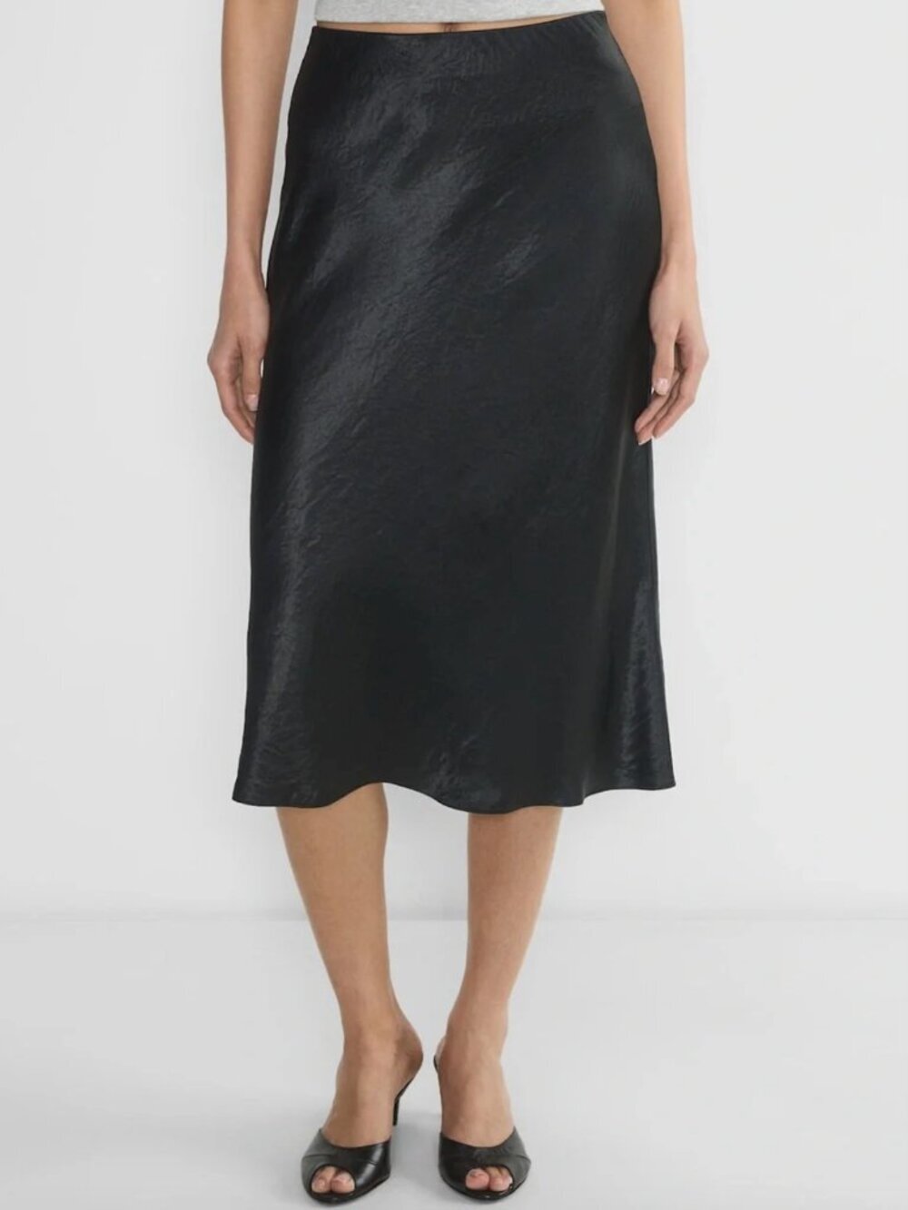Aritzia Babaton Slip Midi Skirt